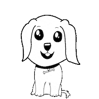 Dog Puppy Sticker by Digital Pratik