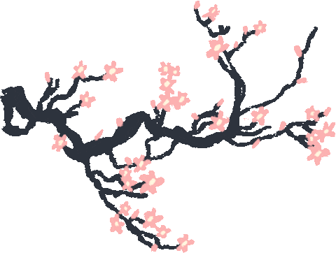 Japan Pink Sticker by Le Cartel Studio