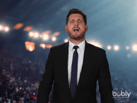 Michael Buble No GIF by bubly