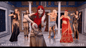 nathassiadevine music video goddess diana GIF