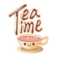 Tea Time Drink Sticker