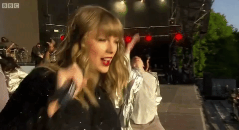 taylor swift swansea GIF by BBC Radio 1’s Biggest Weekend