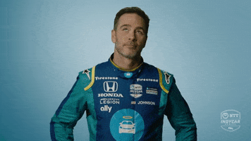 Pointing Up Jimmie Johnson GIF by INDYCAR