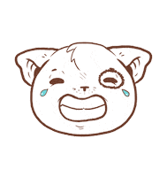 Cat Laughing Sticker by Lonecat