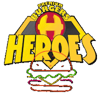 heroespremiumburgers heroespremiumburgers heroespremium Sticker
