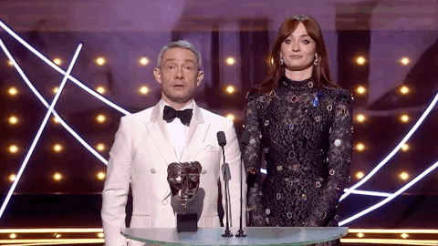 Martin Freeman GIF by BAFTA