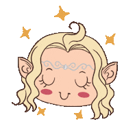 Lord Of The Rings Elves Sticker