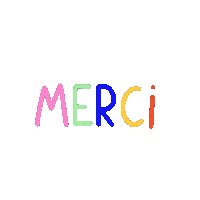 limistic text thank you thanks merci Sticker