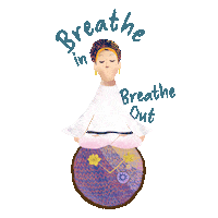 Chill Breathe Sticker