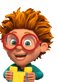 Happy Red Hair Sticker