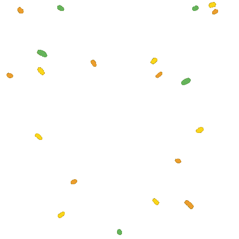 Colors Glitter Sticker