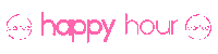 Happy Hour Diy Studio Sticker by CRAFTED DIY STUDIO & BAR