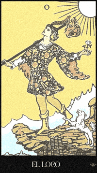 The Fool Tarot Card GIF by Luna y el Tarot