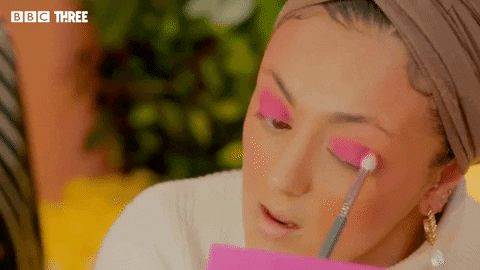 Make-Up Reaction GIF by BBC Three