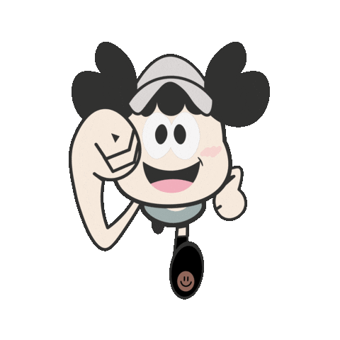 Run Smile Sticker