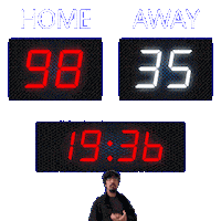 35 Away Sticker