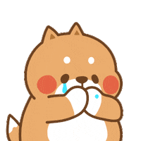 Sorry Shiba Sticker by Tonton Friends