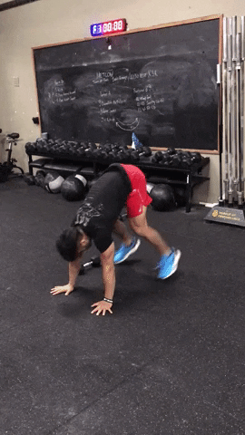 Up Down Lateral Jump GIF by Crossfit Boran