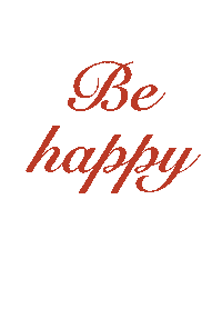 Rainbow Be Happy Sticker by TheCoolHeART