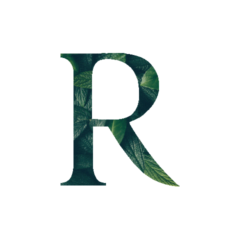 Leaf R Sticker by raelkorea