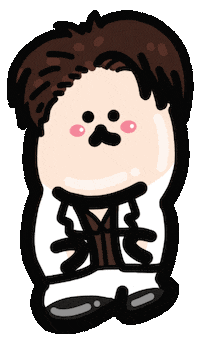 Jin Butter Sticker by Playbear520_TW