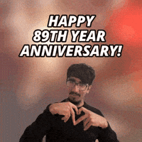89 Year Anniversary GIF