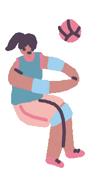 Sport Health Sticker by Sara Maese