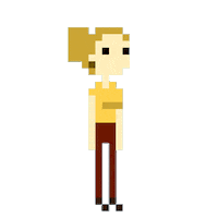 happy 8-bit Sticker by Bandit | The most wanted talent