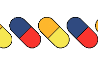 Flashing Mental Health Sticker