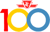 TakeTheTTC car train toronto bus Sticker