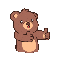 Happy Lets Go Sticker by BEARISH