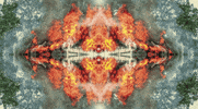 stereo_kontora fire 3d wiggle fireshow GIF