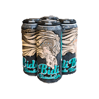 Bidi Bidi Blonde Blonde Sticker by Norwalk Brew House