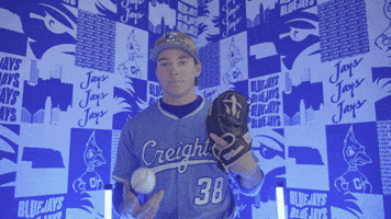 Creighton Bluejays Baseball GIF by Creighton University Athletics