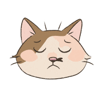 Cartoon Cat Sticker