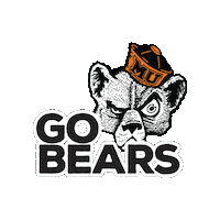 Mercer Bears Commencement Sticker by Mercer University