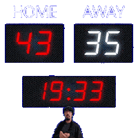 35 Away Sticker