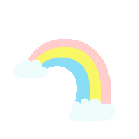 Rainbow Color Sticker by Unilever Indonesia