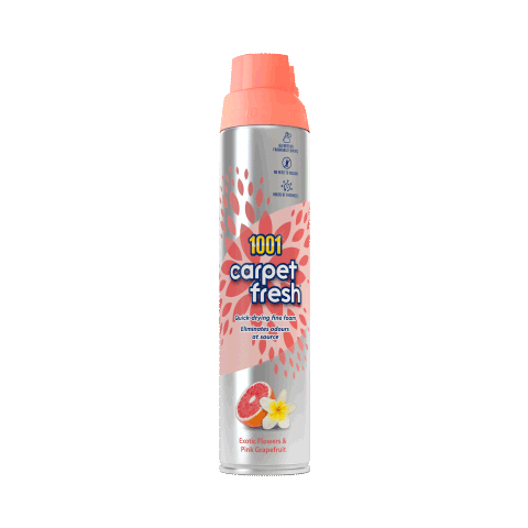 1001CarpetCare flowers fresh clean cleaning Sticker