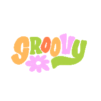 Groove Hippie Sticker by Have A Nice Day