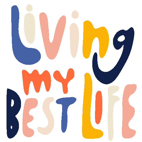 Living Love My Life Sticker