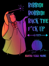 BuenaVistaMagic cinderella social distancing fairy godmother mickey pumpkin GIF