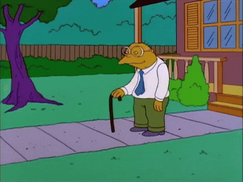 HorrorUnearthed giphyupload the simpsons hans moleman GIF