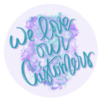 fosterscreations love our customers Sticker