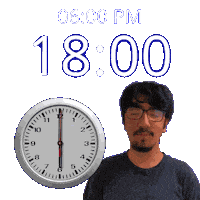 6Pm 6 O Clock Sticker