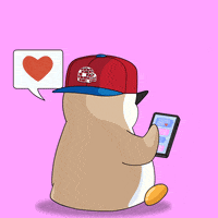 Love It Hearts GIF by Pudgy Penguins