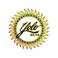You Only Live Once Drinks Sticker by Yolo Rum