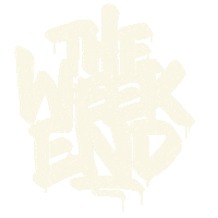 Weekend Calligraphy Sticker
