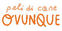 Cane Peloso Sticker