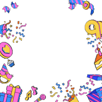 Happy Birthday Party Sticker by Lazada